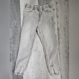 Women express denim joggers